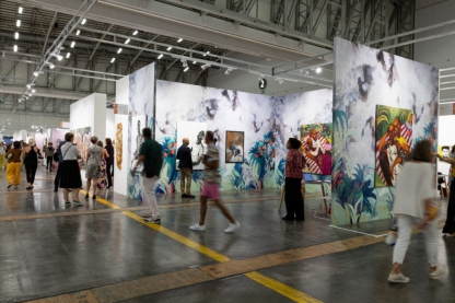 Beeld van op de Investec Art Fair in Zuid-Afrika in 2023