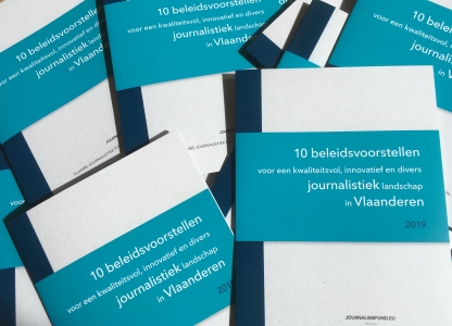 10 beleidsvoorstellen voor toekomstgerichte journalistiek in Vlaanderen