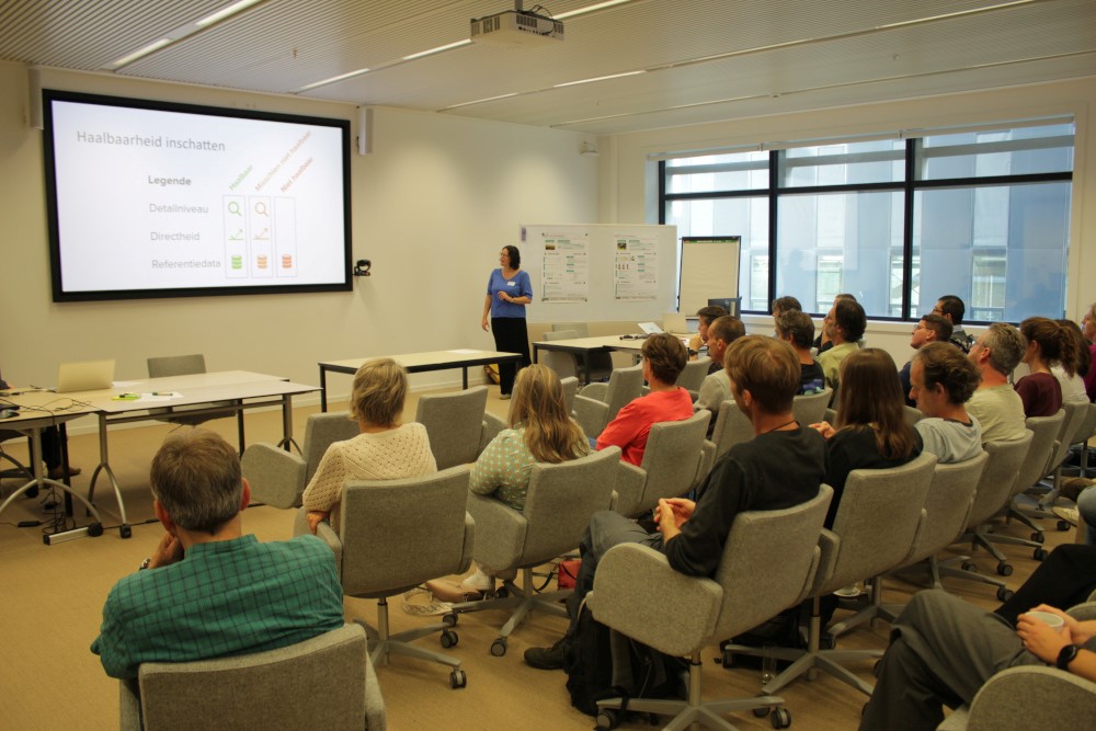 Stien Heremans presenteert