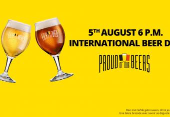 5 augustus, International Beer Day.